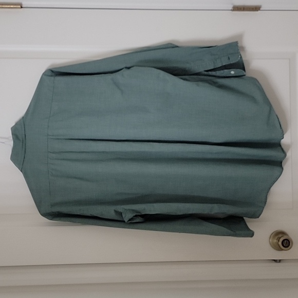 Brooks Brothers Size L (16-4) Green & White Check Long Sleeve Button Down Shirt - Picture 5 of 11